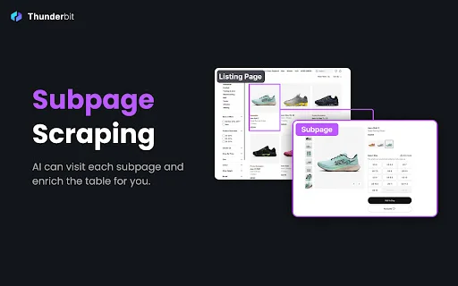 Download Thunderbit Terbaru – Web Scraper AI Gratis Terbaik - Screenshot 2