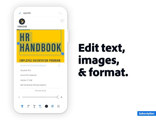 Adobe Acrobat Reader: Edit PDF – Unduh Aplikasi PDF Terbaik - Screenshot 7