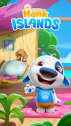 Download My Talking Hank: Islands Terbaru – Petualangan Seru - Screenshot 16