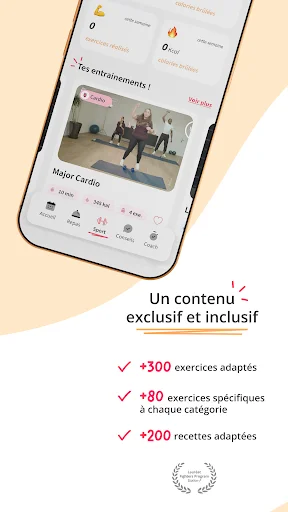 Download Kunto: Nutrition Sport Adapté Terbaru – Latihan & Nutrisi - Screenshot 9