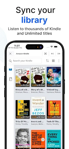 Download AudioBooks Unlimited to Kindle – Ubah Buku ke Audio Gratis - Screenshot 8