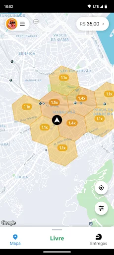 Download Lá Vem Entregas – Aplikasi Kurir Cepat & Aman - Screenshot 1