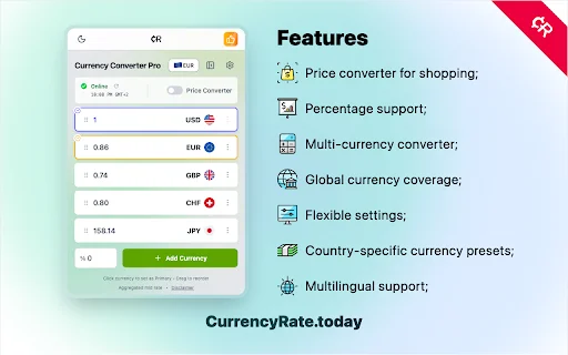 Currency Converter PRO: Konversi Mata Uang Mudah & Cepat - Screenshot 1