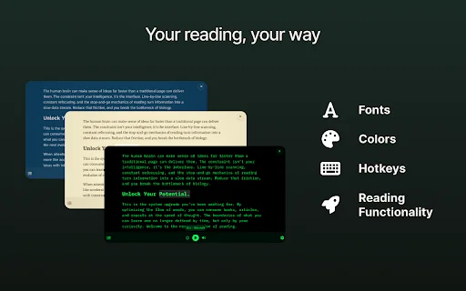 SwiftRead: Baca Lebih Cepat & Efektif – Ekstensi Chrome Terbaik - Screenshot 5