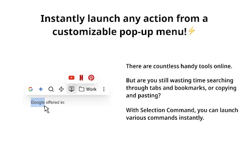 Selection Command: Optimasi Browsing & AI Tercepat – Download - Screenshot 1