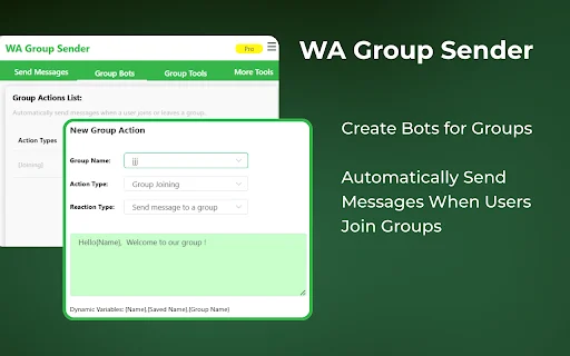 Download WAWebSender Terbaru – Kirim Pesan Grup WhatsApp Massal - Screenshot 4