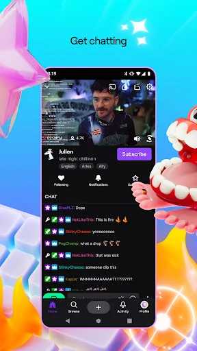 Download Twitch Live Streaming Terbaru – Tonton Game & Chat - Screenshot 4