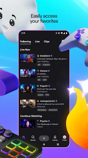 Download Twitch Live Streaming Terbaru – Tonton Game & Chat - Screenshot 2