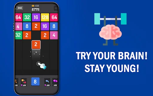 Download Number Games – 2048 Blocks Terbaru – Game Asah Otak Gratis - Screenshot 20