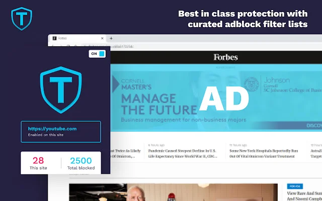 Tau Adblock Terbaru – Pemblokir Iklan Gratis & Tercepat - Screenshot 1