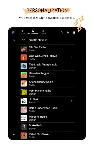 Download Pandora Terbaru – Musik & Podcast Gratis di Android - Screenshot 31