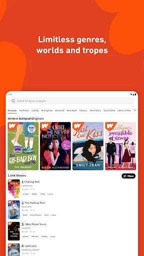 Download Wattpad Terbaru – Baca & Tulis Cerita Gratis - Screenshot 9