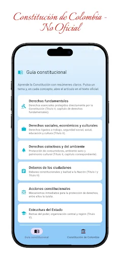 Download Constitución de Colombia Terbaru – Akses Hukum Gratis - Screenshot 1