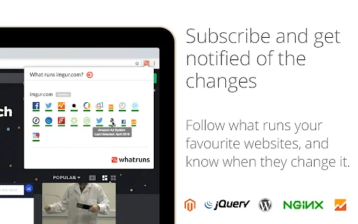 Download WhatRuns Terbaru – Deteksi Teknologi Website Gratis - Screenshot 3