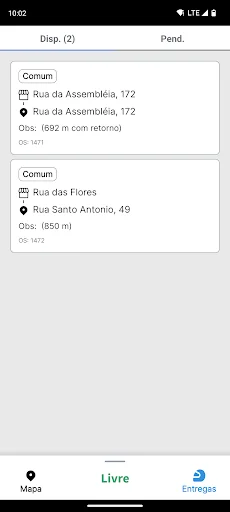 Download Lá Vem Entregas – Aplikasi Kurir Cepat & Aman - Screenshot 2