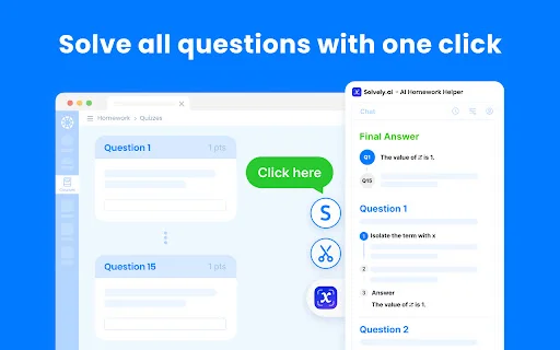 SolvelyAI – AI Homework Tutor & Study Helper Terbaik 2024 - Screenshot 1