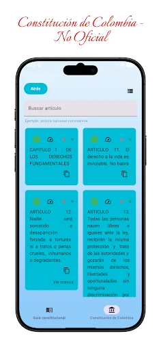 Download Constitución de Colombia Terbaru – Akses Hukum Gratis - Screenshot 4