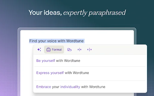 Download Wordtune Terbaru – AI Paraphrasing & Grammar Gratis - Screenshot 2
