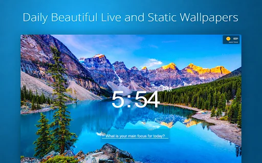 Download Live Start Page Terbaru – Wallpaper Animasi & Widget - Screenshot 1