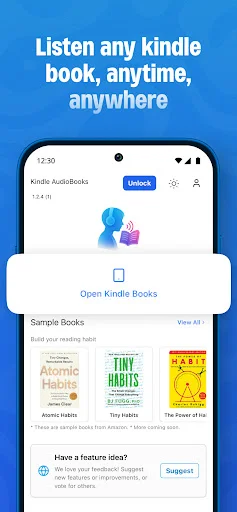 Download AudioBooks Unlimited to Kindle – Ubah Buku ke Audio Gratis - Screenshot 2