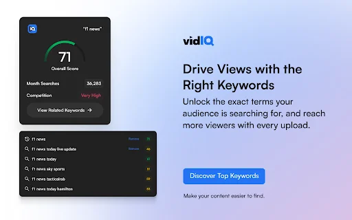 Download vidIQ Vision untuk YouTube – Optimasi Video Gratis - Screenshot 4