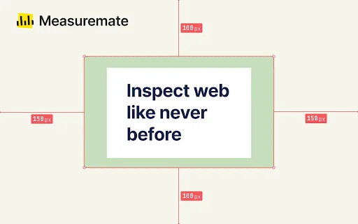 Measuremate: Penggaris Pixel & Inspector CSS Terbaik untuk Web - Screenshot 1