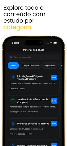 Download Simulado Detran 2026 Terbaru – Latihan Ujian SIM Gratis - Screenshot 6