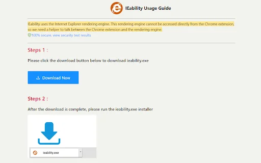 Download IEability Terbaru – Buka Situs IE di Chrome Gratis - Screenshot 1