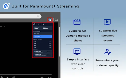 Download Paramount Quality+ Terbaru – Atur Resolusi Video Gratis - Screenshot 2