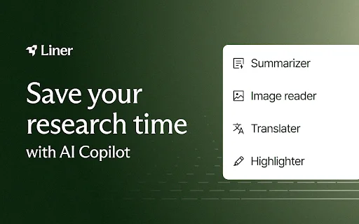 Liner: ChatGPT AI Copilot – Ringkasan Web & YouTube Gratis - Screenshot 1