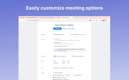 Download Zoom Chrome Extension Terbaru – Jadwalkan Meeting Mudah - Screenshot 3