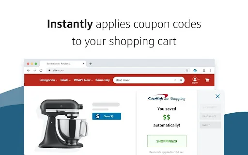 Download Capital One Shopping: Hemat Belanja Online Otomatis - Screenshot 1