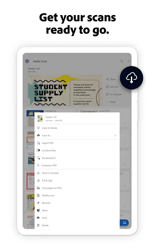 Download Adobe Scan AI PDF Scanner Terbaru – Ubah Gambar ke PDF - Screenshot 12