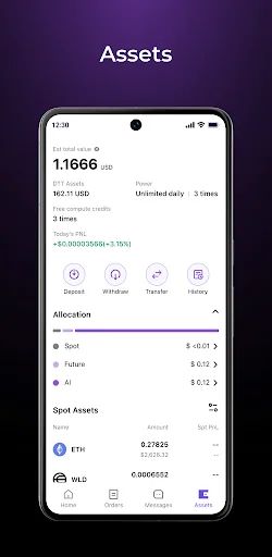Download DeepTradeX Terbaru – Trading Crypto Berbasis AI & Web3 - Screenshot 4