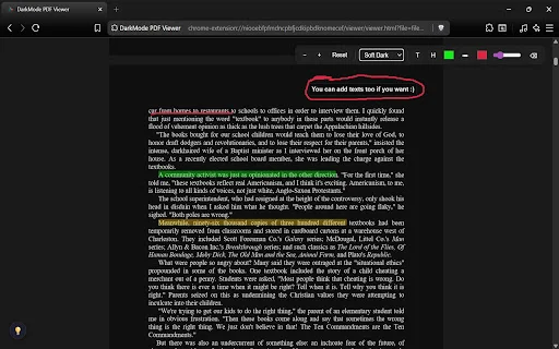 Eclipse PDF: Dark Mode Reader & Notes – Unduh Versi Terbaru Gratis - Screenshot 4
