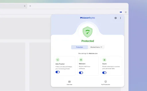 Download Malwarebytes Browser Guard – Proteksi Internet Aman - Screenshot 1