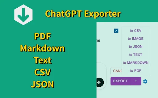 Download ChatGPT Exporter Terbaru – Simpan Chat ke PDF & MD - Screenshot 2