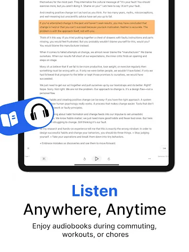 Download AudioBooks Unlimited to Kindle – Ubah Buku ke Audio Gratis - Screenshot 11
