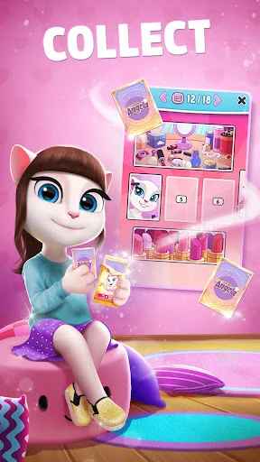 Download My Talking Angela Terbaru – Game Virtual Pet Populer - Screenshot 5