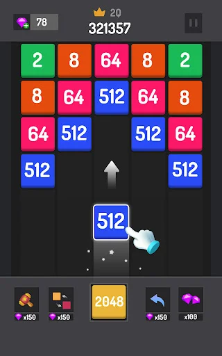 Download Number Games – 2048 Blocks Terbaru – Game Asah Otak Gratis - Screenshot 12