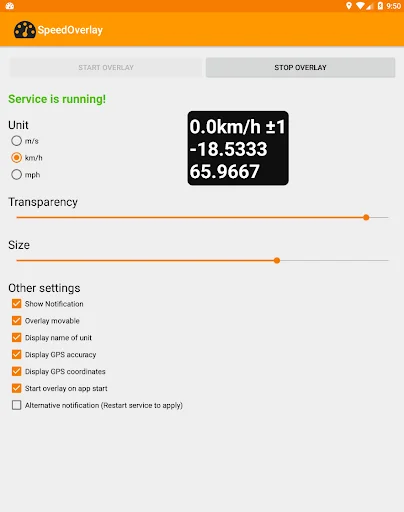 Download Speed Overlay Terbaru – Speedometer GPS Akurat - Screenshot 10