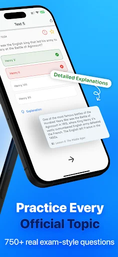 Download Life in the UK Test 2026 – Latihan Ujian Resmi Gratis - Screenshot 4
