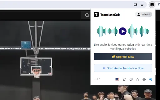 TranslateSub: Subtitle Real-time & Terjemahan 75 Bahasa - Screenshot 3