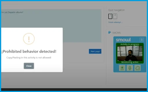 Unduh Smowl Terbaru – Ekstensi Proctoring Ujian Aman & Terpercaya - Screenshot 2