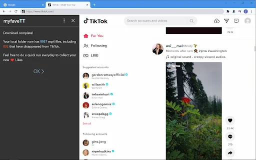 Download myfaveTT Terbaru – Simpan Video TikTok Favorit Anda - Screenshot 3