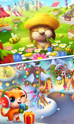 Download Pet Rescue Saga Terbaru – Selamatkan Hewan Lucu Gratis - Screenshot 5