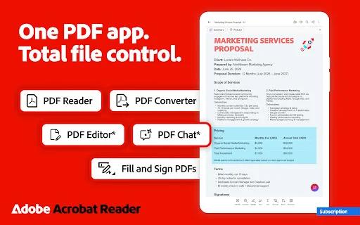 Adobe Acrobat Reader: Edit PDF – Unduh Aplikasi PDF Terbaik - Screenshot 9