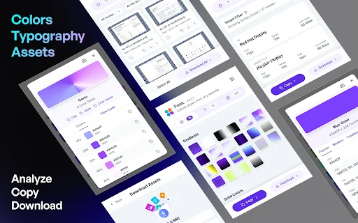 Download Peek – Ekstrak Aset & Warna Web Terbaik Gratis - Screenshot 1