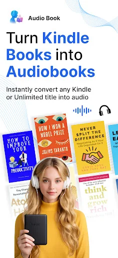 Download AudioBooks Unlimited to Kindle – Ubah Buku ke Audio Gratis - Screenshot 6