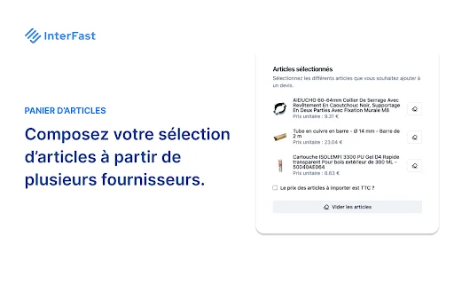 InterFast: Ekstensi Browser Terbaik untuk Kelola Penawaran Harga - Screenshot 2